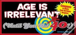 Capa do artigo Age Is Irrelevant (Until You Hit 40!)