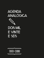Capa do artigo Agenda Analógica 2026 (Preta)
