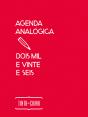 Agenda Analógica 2026 (Vermelha) - Preview
