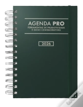 Agenda Pro 2026 (Verde Bosque)