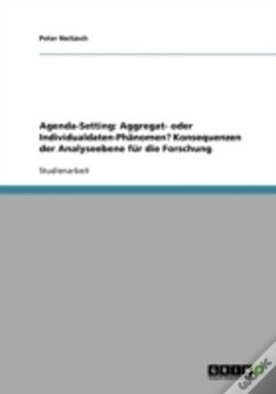 Capa do artigo Agenda-Setting