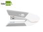 Agrafador liderpapel com oferta de saca agrafes e caixa de 1000 agrafes 22/6 24/6 capacidade 20f cor cinza - Preview