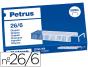 Agrafes petrus cobreado 26/6 caixa 5000 unidades - Preview