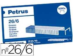 Capa do artigo Agrafes petrus cobreado 26/6 caixa 5000 unidades