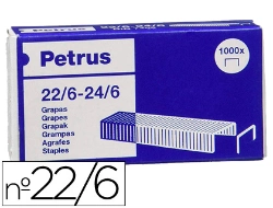 Capa do artigo Agrafos Petrus Galvanizada 22/6 - Caixa 1000 Unidades
