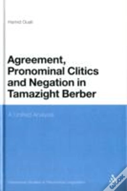 Capa do artigo Agreement, Pronominal Clitics And Negation In Tamazight Berber