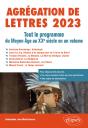 Agrégation De Lettres 2023 - Preview