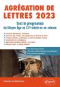 Agrégation De Lettres 2023 : Tout Le Programme Du Moyen Age Au Xxe Siècle En Un Volume - Preview
