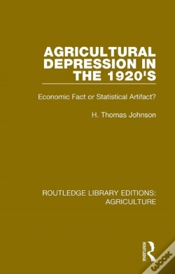 Capa do artigo Agricultural Depression In The 1920'S