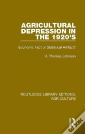 Capa do artigo Agricultural Depression In The 1920
