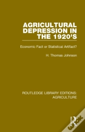 Agricultural Depression In The 1920'S