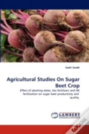 Capa do artigo Agricultural Studies On Sugar Beet Crop