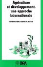 Agriculture Developpement, Une Approche Internationale - Preview