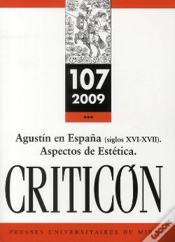 Capa do artigo Agustín En España (Siglos Xvi-Xvii) ; Aspectos De Estética