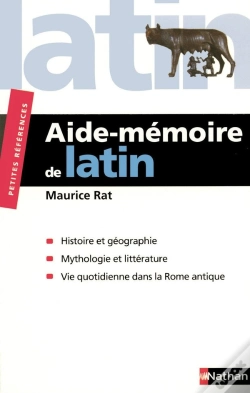 Capa do artigo Aide-Mémoire De Latin
