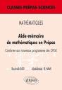 Aide-Mémoire De Mathématiques En Prépas ; Conforme Aux Nouveaux Programmes Des Cpge - Preview