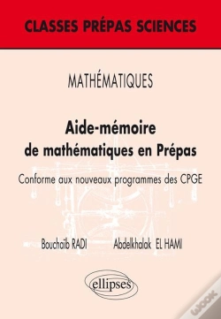 Capa do artigo Aide-Mémoire De Mathématiques En Prépas ; Conforme Aux Nouveaux Programmes Des Cpge