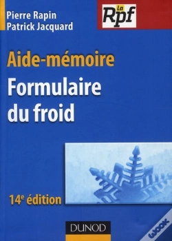 Capa do artigo Aide-Mémoire Formulaire Du Froid (14e Edition)