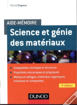 Capa do artigo Aide-Mémoire ; Science Des Matériaux (4e Édition)