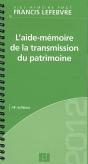 Aide-Mémoire Transmission Du Patrimoine - Preview