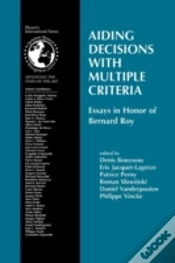 Capa do artigo Aiding Decisions With Multiple Criteria