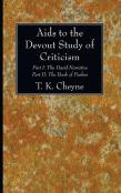 Aids To The Devout Study Of Criticism