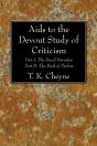Aids To The Devout Study Of Criticism - Preview