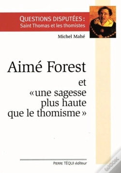 Capa do artigo Aimé Forest Et « Une Sagesse Plus Haute Que Le Thomisme »