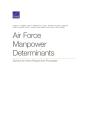 Air Force Manpower Determinants - Preview