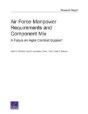 Air Force Manpower Requirements And Component Mix - Preview