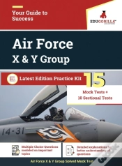 Capa do artigo Air Force X & Y Group 2021 15 Full-Length Mock Tests For Complete Preparation