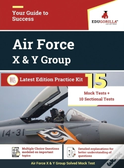 Capa do artigo Air Force X & Y Group 2021 15 Full-Length Mock Tests For Complete Preparation