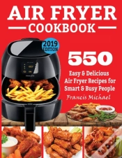 Capa do artigo Air Fryer Cookbook: 550 Easy   Delicious