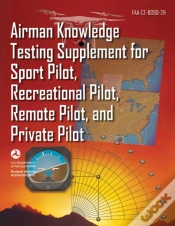 Capa do artigo Airman Knowledge Testing Supplement For Sport Pilot, Recreational Pilot, Remote Pilot, And Private Pilot (Faa-Ct-8080-2h)