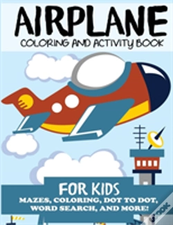 Capa do artigo Airplane Coloring And Activity Book For Kids