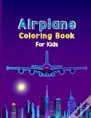Airplane Coloring Book For Kids