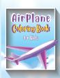 Airplane Coloring Book For Kids - Preview