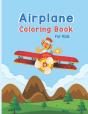 Airplane Coloring Book For Kids - Preview