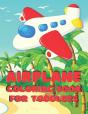 Airplane Coloring Book For Toddlers - Preview
