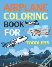 Capa do artigo Airplane Coloring Book For Toddlers