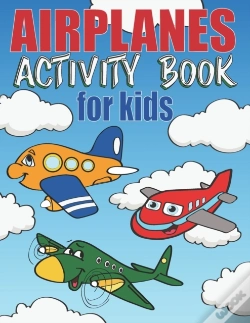 Capa do artigo Airplanes Activity Book For Kids