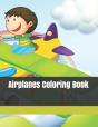Airplanes Coloring Book - Preview