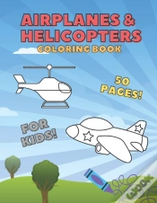 Capa do artigo Airplanes & Helicopters Coloring Book