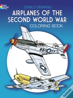 Capa do artigo Airplanes Of The Second World War Coloring Book