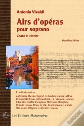 Airs D'Opéra Pour Soprano ; Chant Et Clavier (2e Édition)