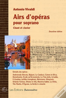Capa do artigo Airs D'Opéra Pour Soprano ; Chant Et Clavier (2e Édition)