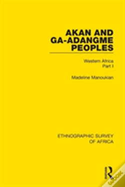 Capa do artigo Akan And Ga-Adangme Peoples