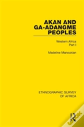 Capa do artigo Akan And Ga-Adangme Peoples