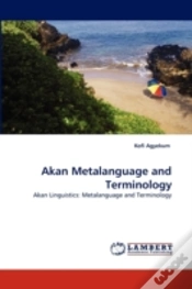 Capa do artigo Akan Metalanguage And Terminology