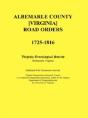 Albemarle County (Virginia) Road Orders, - Preview